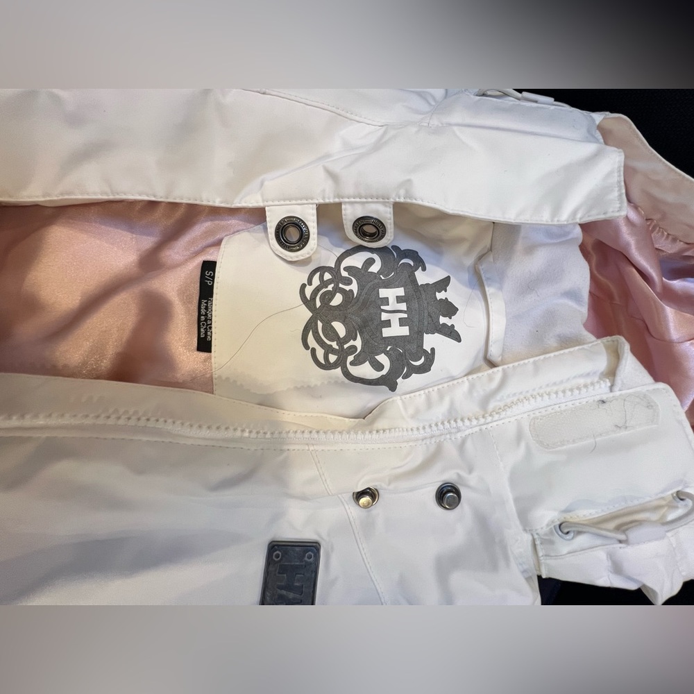 Helly Hansen Ski Coat White Mid Length
